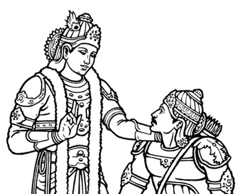 krishna-arjuna